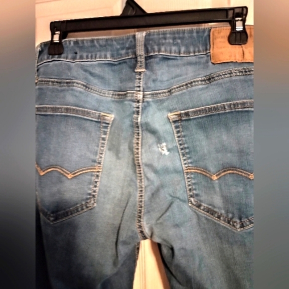 American Eagle Extreme Flex Slim Straight Jeans 32x34 - Picture 3 of 5